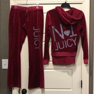 Juicy Coture Velour Set
